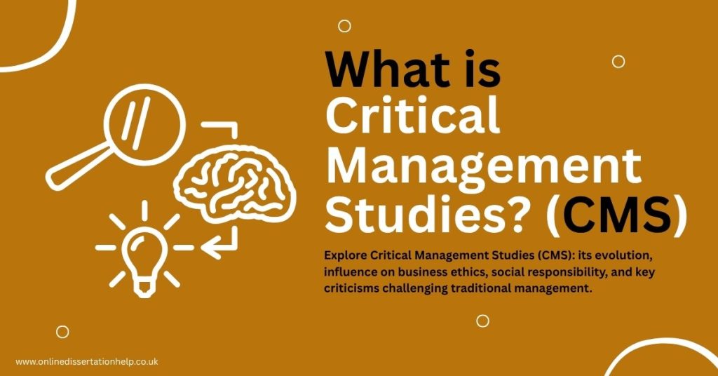 Critical Management Studies (CMS)