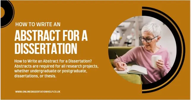How to Write an Abstract