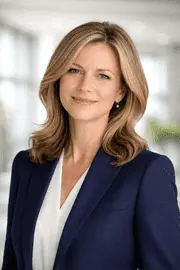 Professional headshot of female computer science professor in business attire