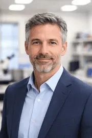 Professional headshot of Dr William Clarke, PhD Engineering.