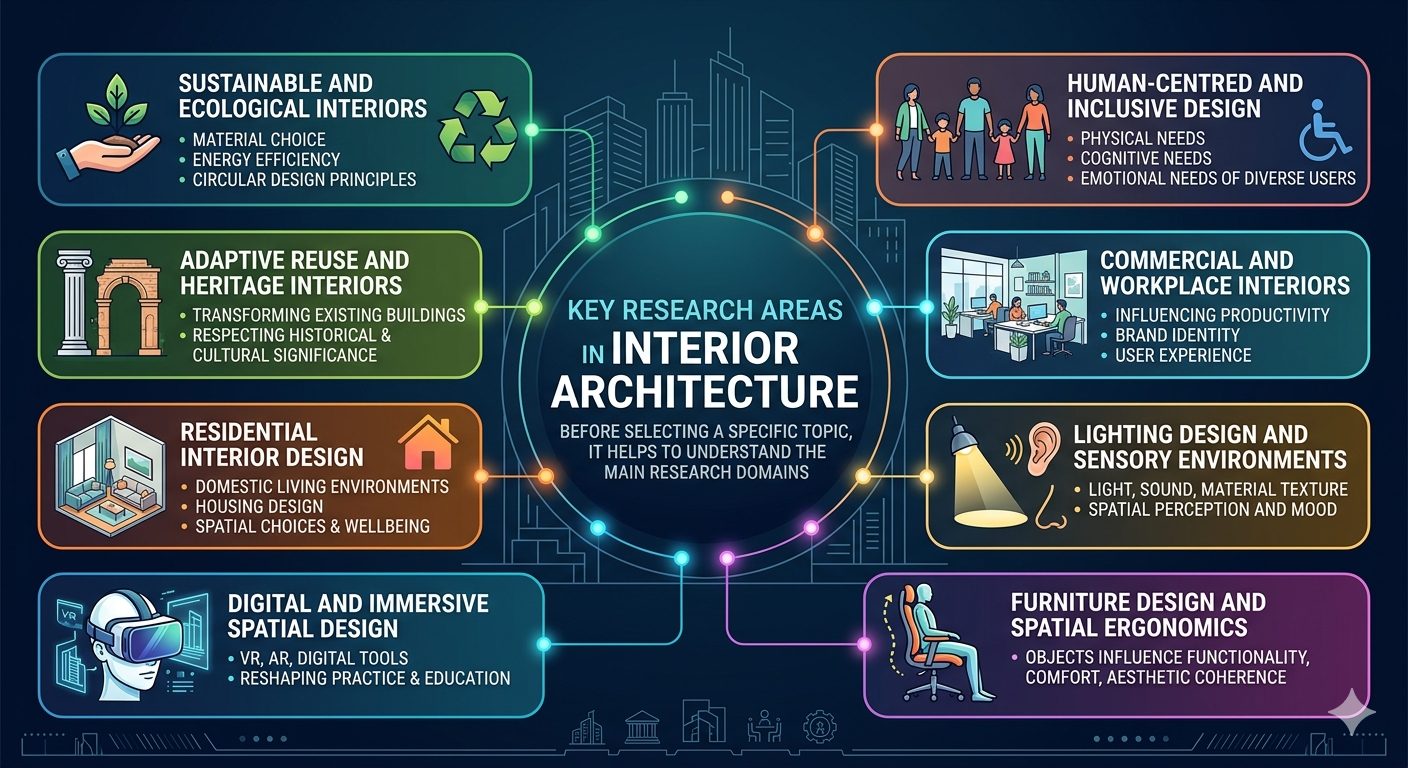 Interior Architecture Dissertation Topics for 2026